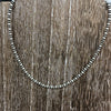 14 inch 3mm Navajo Pearl & Saucer Genuine Necklace