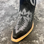 Black Marlowe Dan Post Leather Boot