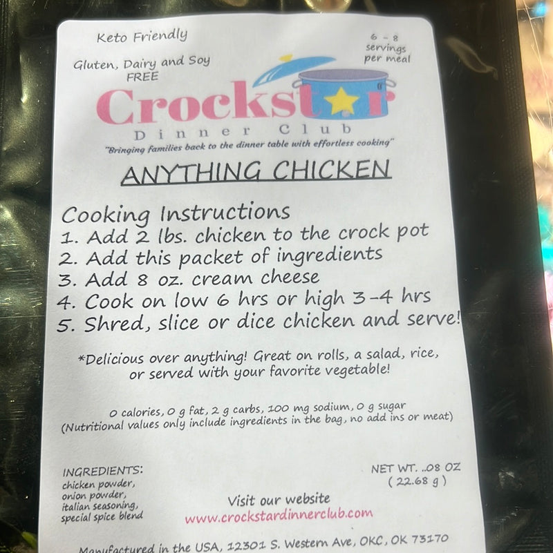 Anything Chicken Crockstar