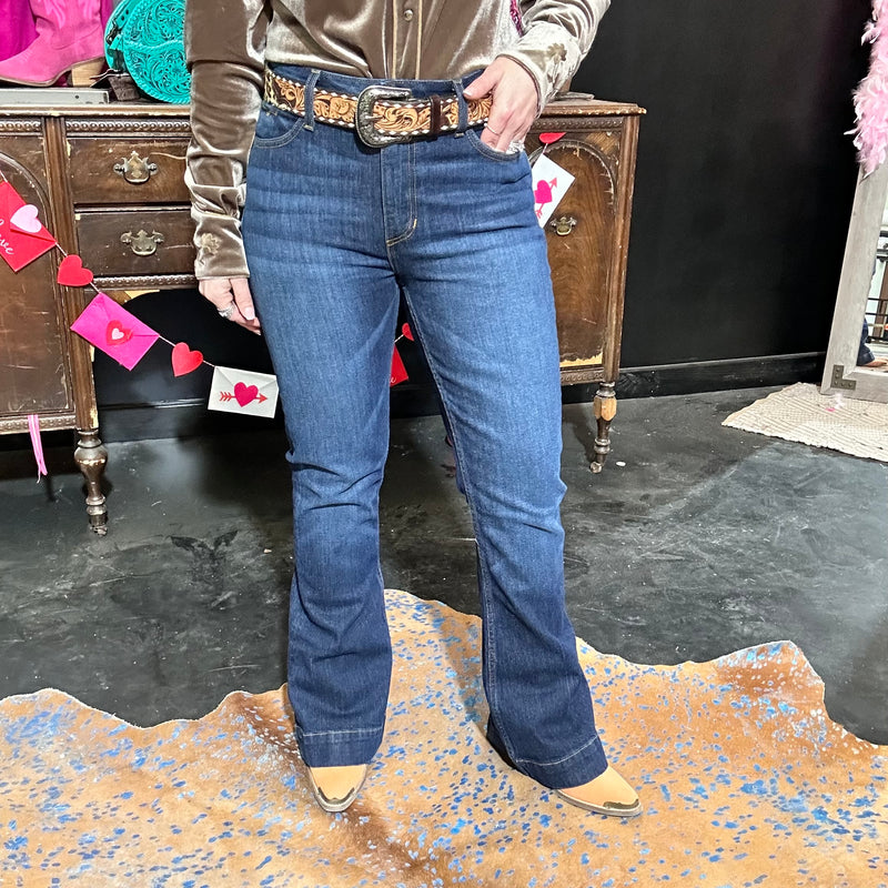 Jennifer Dark Denim Kimes Ranch Jeans