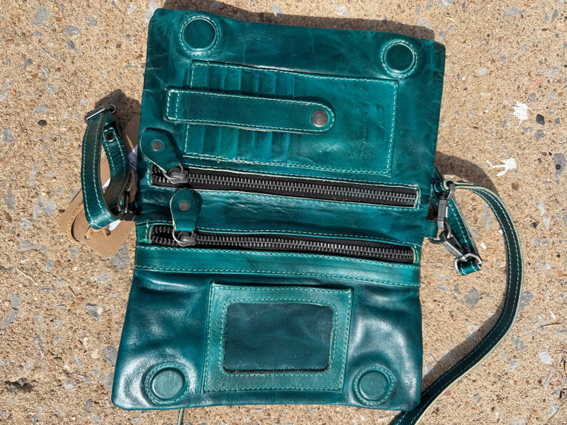Bedstu Turquoise (Dark Teal) Cadence Adjustable Strap Crossbody