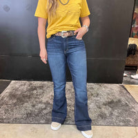 Jennifer Dark Denim Kimes Ranch Jeans 1