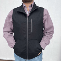 Black Powder River Men's Conceal & Carry Plaid Lined Vest - Country Lace Boutique