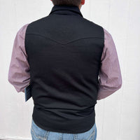 Black Powder River Men's Conceal & Carry Plaid Lined Vest - Country Lace Boutique