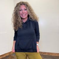 Black Super Soft Mono B Sweatshirt Hoodie - Country Lace Boutique