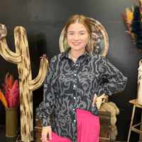 Boot Scootin Button Up / Small - Country Lace Boutique