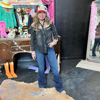 Jennifer Dark Denim Kimes Ranch Jeans - Country Lace Boutique