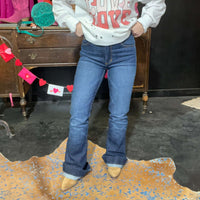 Jennifer Dark Denim Kimes Ranch Jeans - Country Lace Boutique