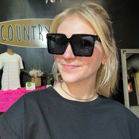 Lark In Black Sunglasses - Country Lace Boutique