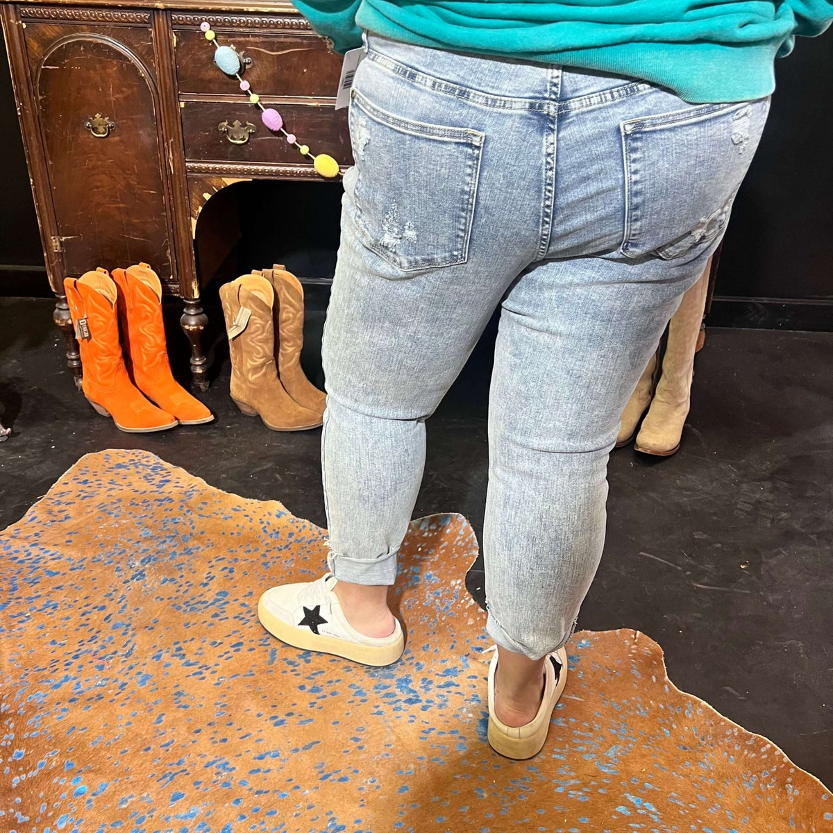 Light wash Judy Blue Skinny Jean - Country Lace Boutique