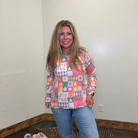 Pastel Soft & Lightweight Christmas Long Sleeve Sweater - Country Lace Boutique