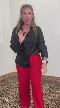 BLACKLEOPARDREDPANTOUTFIT