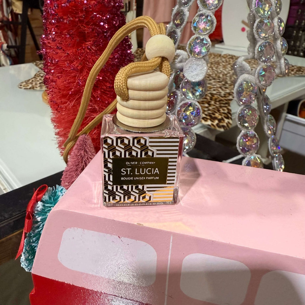 St. Lucia Bougie On - The - Go Car Freshener - Country Lace Boutique