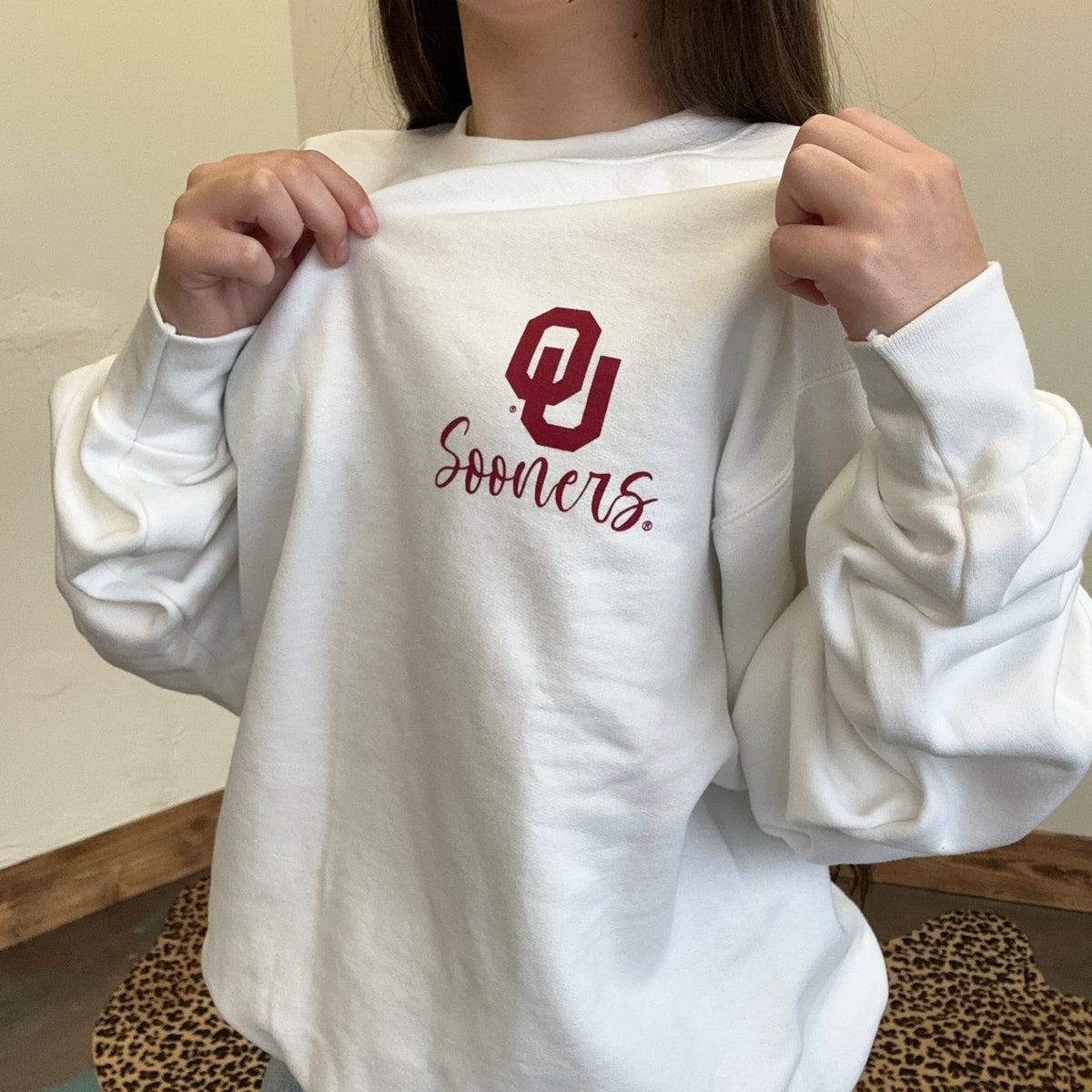 University of Oklahoma Saturdays In Norman Long Sleeve Sweatshirt - Country Lace Boutique