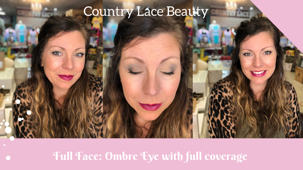 Full Coverage Face with Ombre Dark Eye