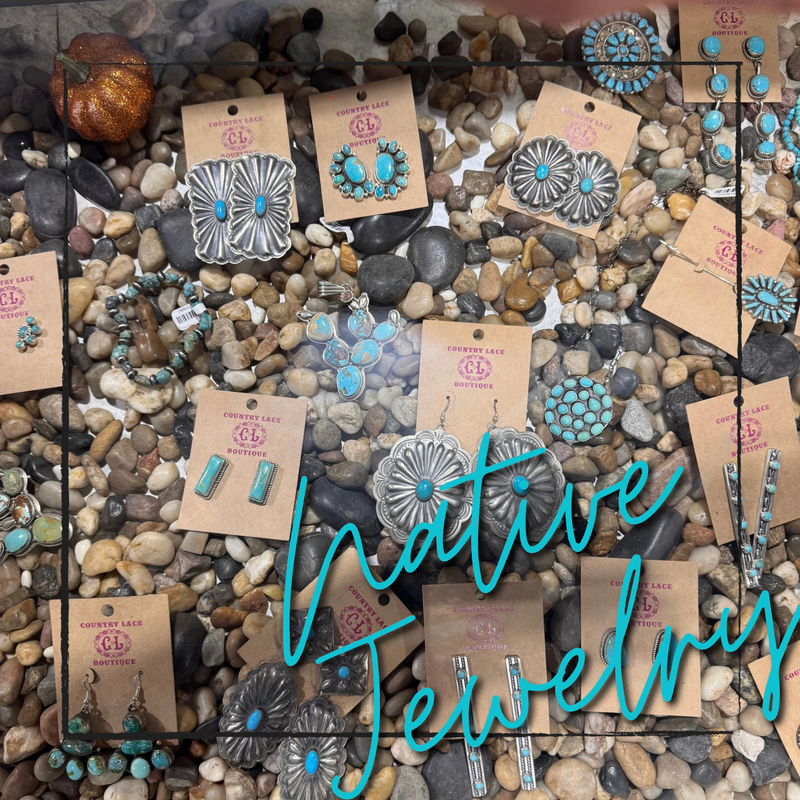 Authentic Turquoise & Sterling Silver Jewelry