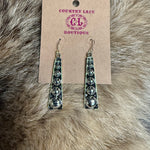 Graduated Dangle Ball French Hook Sterling Silver Earring