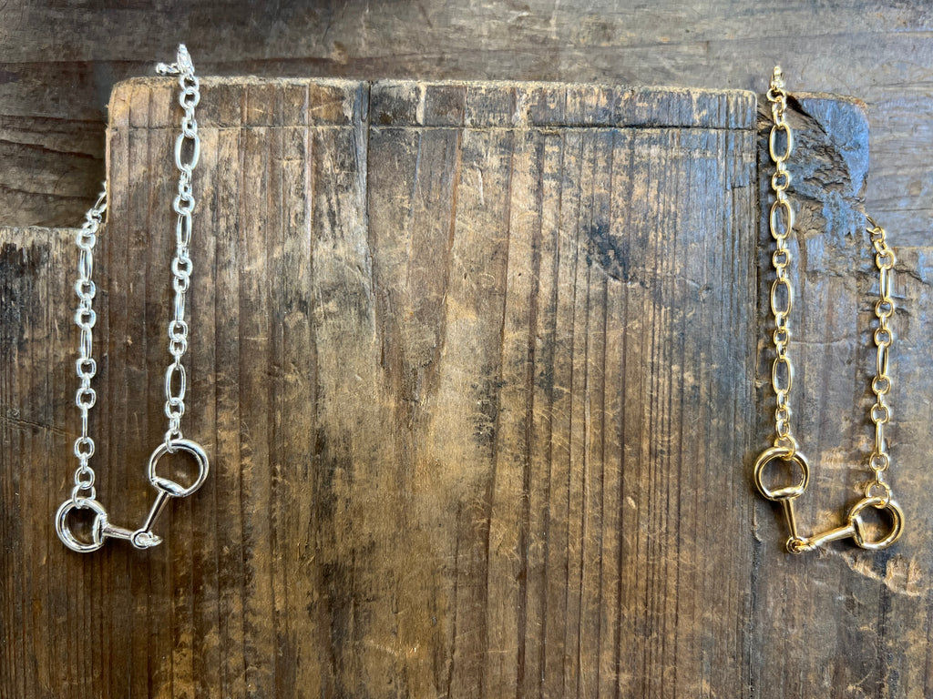 Dainty Gold Bit Fashion Necklace