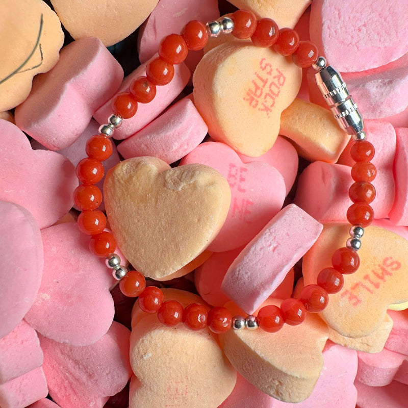 Red Coral Baby Bracelet