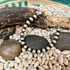 8mm Navajo Pearl Clasp Genuine Bracelet