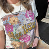 Yeehaw Floral Studded T-shirt