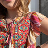 Bright Spring Savannah Jane Embroidered Top