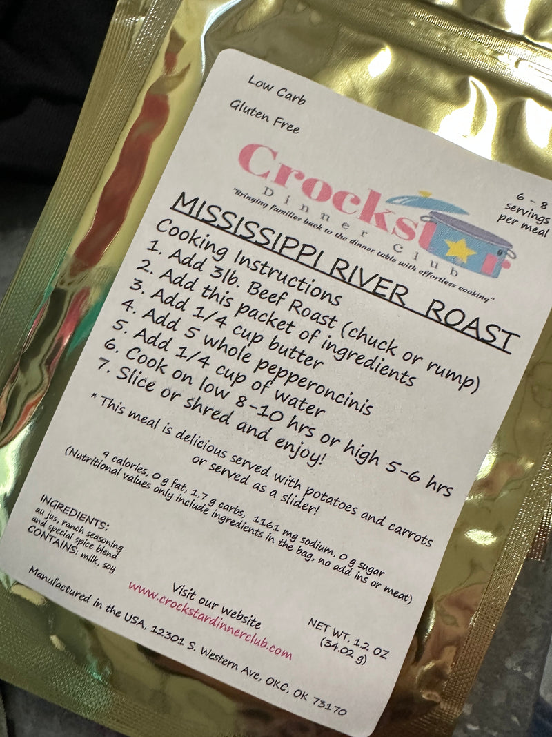 Mississippi River Roast Crockstar