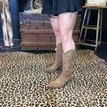 Camel Out West Leather Dingo Boot