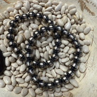 10mm Navajo Pearl Stretchy Genuine Bracelet