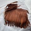 Fringe Wristlet & Cross Body Purse