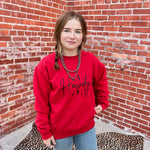 Red Howdy Sweatshirt