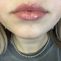 16 inch 5mm Genuine Sterling Silver Navajo Pearl Necklace - Country Lace Boutique