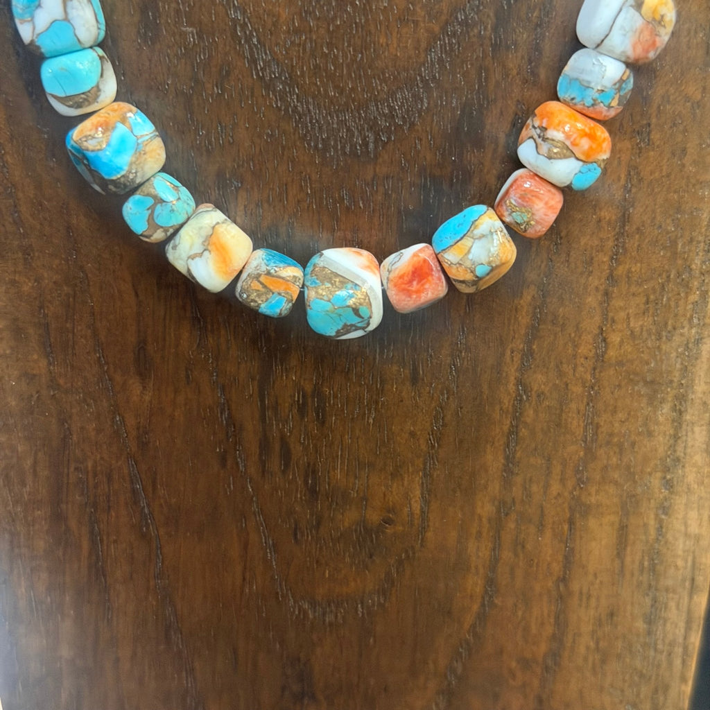 16 inch Orange Krush Sterling Silver Necklace extender - Country Lace Boutique