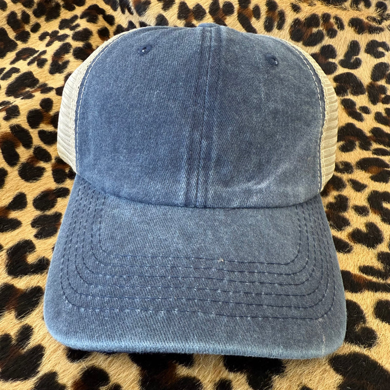 Faded Navy Hat