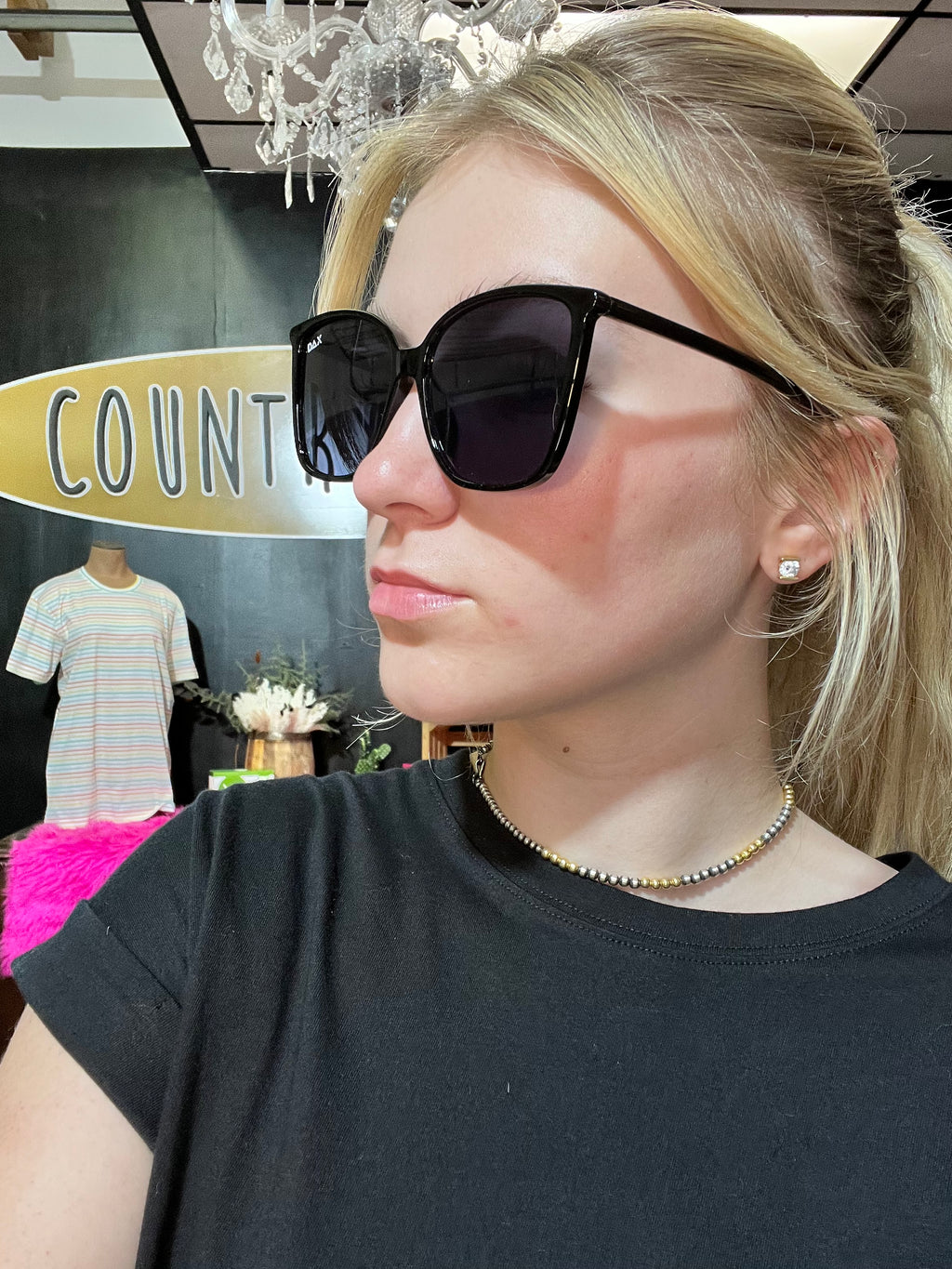 High Class Black Sunglasses