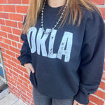 Black OKLA Longsleeve Sweatshirt