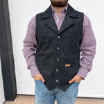 Black PANHANDLE SOLID MONTANA VEST