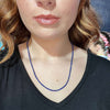 20 inch Full Lapis Sterling Silver Necklace - Country Lace Boutique
