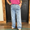 Pleat Front Loose Fit Mid Rise Risen Jeans