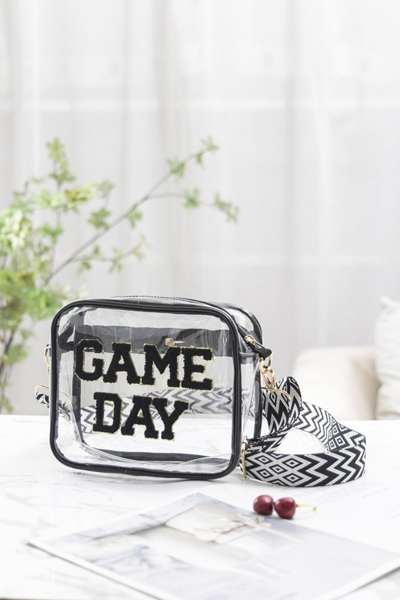 GAME DAY Stadium Approved Transparent Crossbody Bag