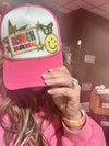 Pink Brunch Babe Custom Trucker Hat