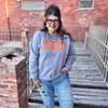 Orange Rock Grey STATE Sweatshirt.