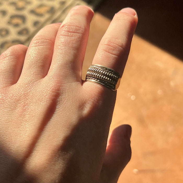 3 Row Spiral Ring - Country Lace Boutique