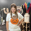 Pumpkin w/ Cowboy Hat Cream T-Shirt / 2XL