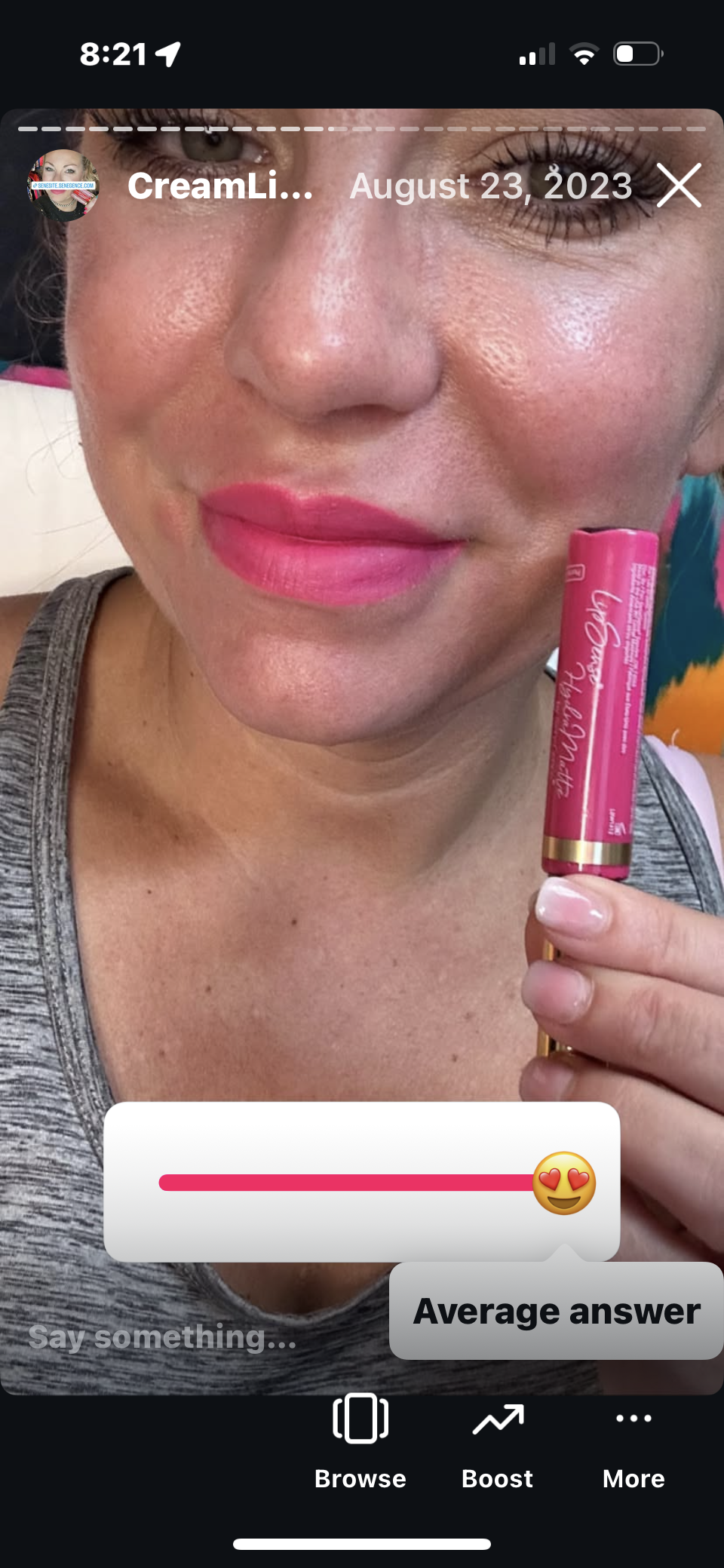 HYDRAMATTE LIPSENSE CREAM