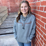 Heather Grey  Outlier Hood Hoodie Sweatshirt