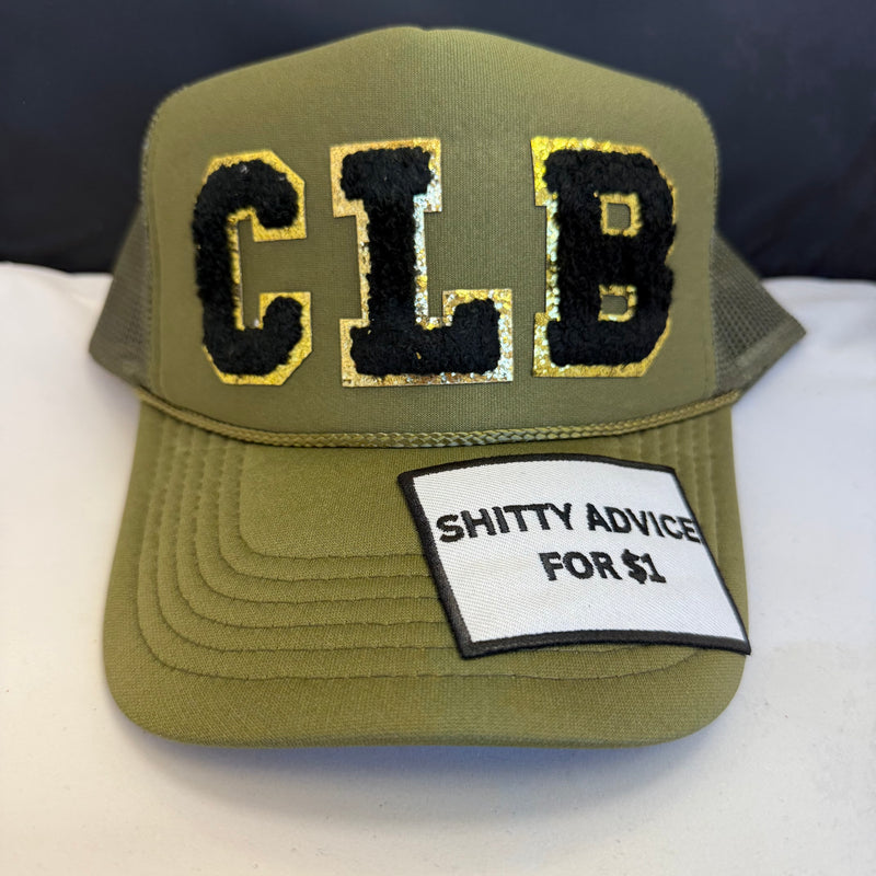 Olive Green Custom CLB Hat