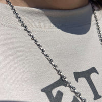 25 inch Patina Chain Sterling Silver Necklace