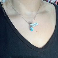 Dainty Golden Hill Sterling Silver Pendant for Necklace