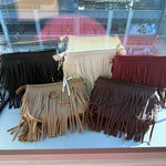Fringe Wristlet & Cross Body Purse